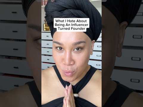 Wha I Hate About Being an Influencer Turned Founder #founder #onesizebeauty #business
