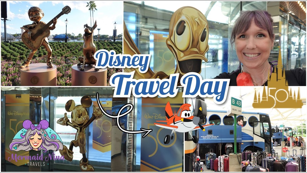 Disney World TRAVEL DAY 2021 - Flying to MCO, Epcot too