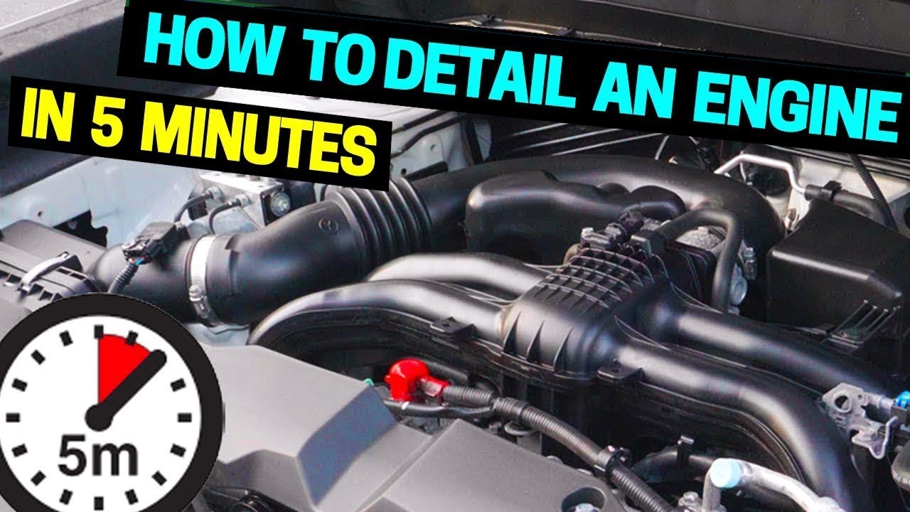 How to Clean Your Car Engine in Under 5 Minutes (No Scrubbing Needed)!