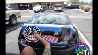 Freedom Smoke USA Scion tC Wrap