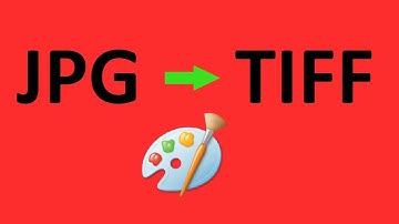 How to convert jpg to tiff format in paint on windows