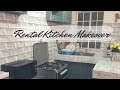 RENTAL KITCHEN MAKEOVER; BUDGET FRIENDLY (no paint)