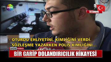 Bir garip dolandırıcılık hikayesi