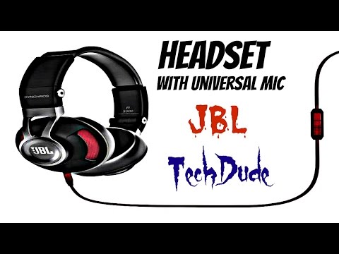 JBL Synchros S300i Headset | UNBOXING