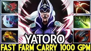 YATORO [Luna] Top-1 Carry 1000 GPM with Fast Farm Hero Dota 2