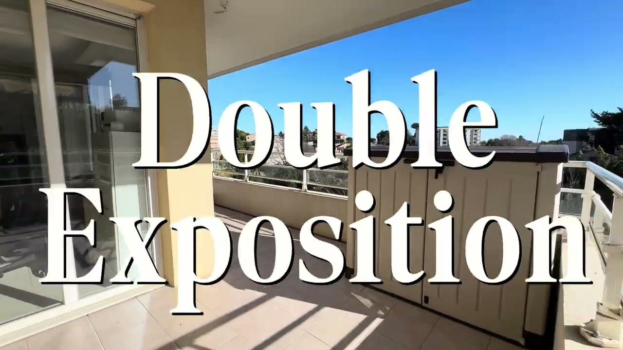 Antibes Combes 3P 65 m2 Garage et Parking