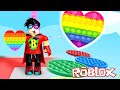 RAHATLATICI POP İT PARKUR 🎈 Roblox Escape Pop it Parkour Obby!