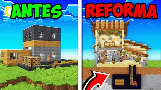 REFORMÉ la CASA a un ESTAFADOR SIN SABERLO en MINECRAFT!