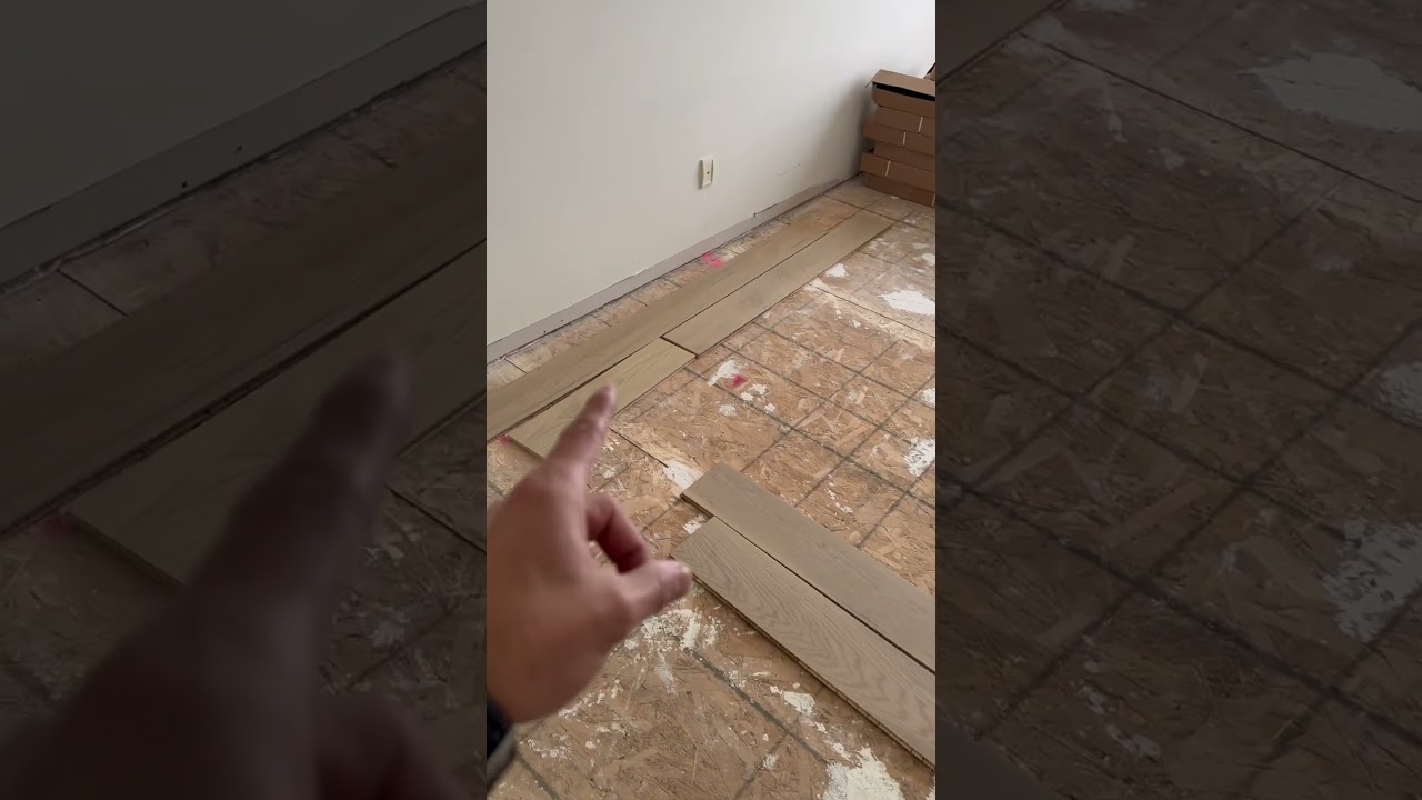 Hardwood flooring - DONT MAKe THe MISTaKE of installing it in the wrong direction!  