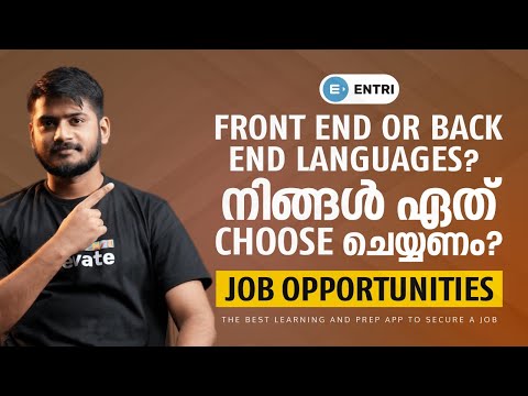 Front End vs Back End - Which one is good for you ? | Entri Elevate
