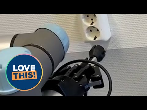 Robot pulls the plug after failing to complete a task | SWNS