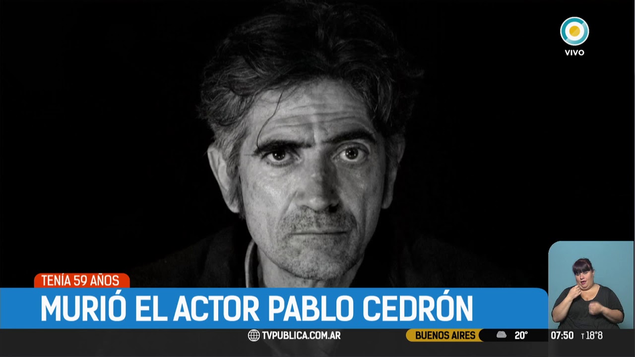 Murió Pablo Cedrón  | 