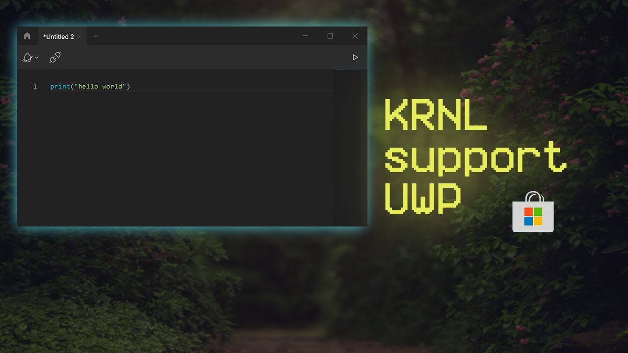 HOW TO DOWNLOAD KRNL UWP ROBLOX YouTube
