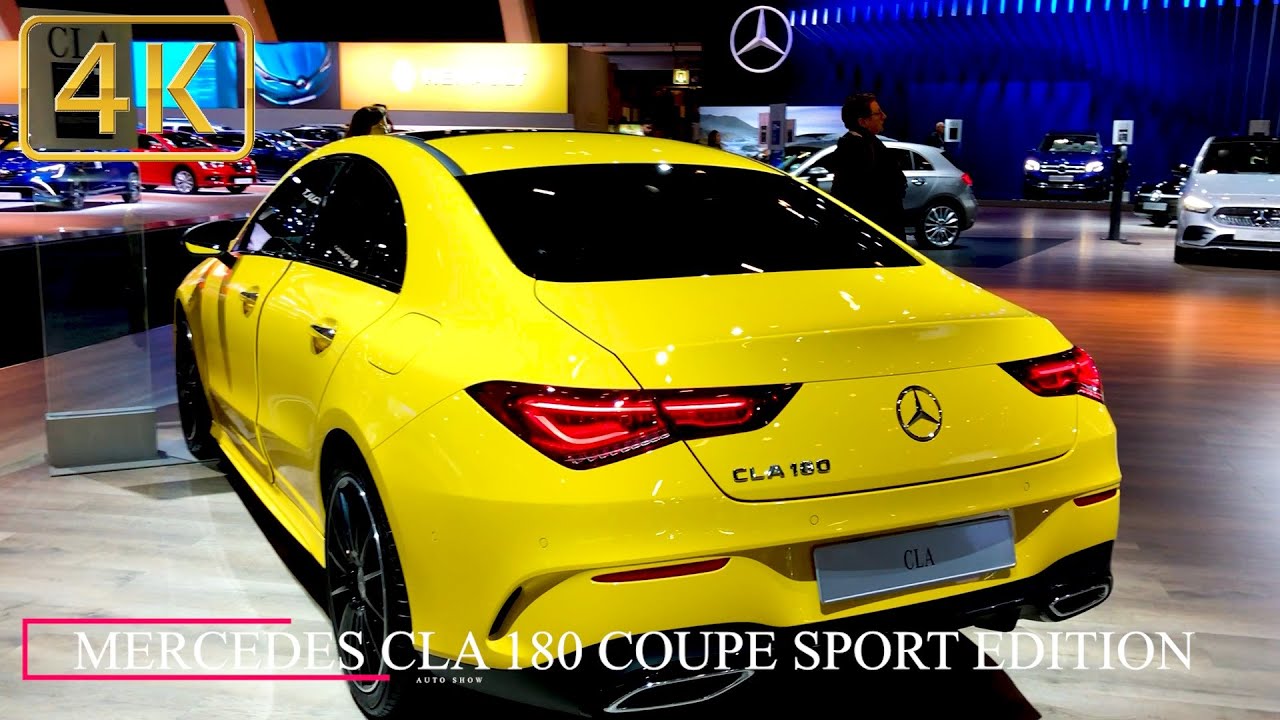 Mercedes CLA 180 Coupe Sport Edition | Exterior & Interior in 4K