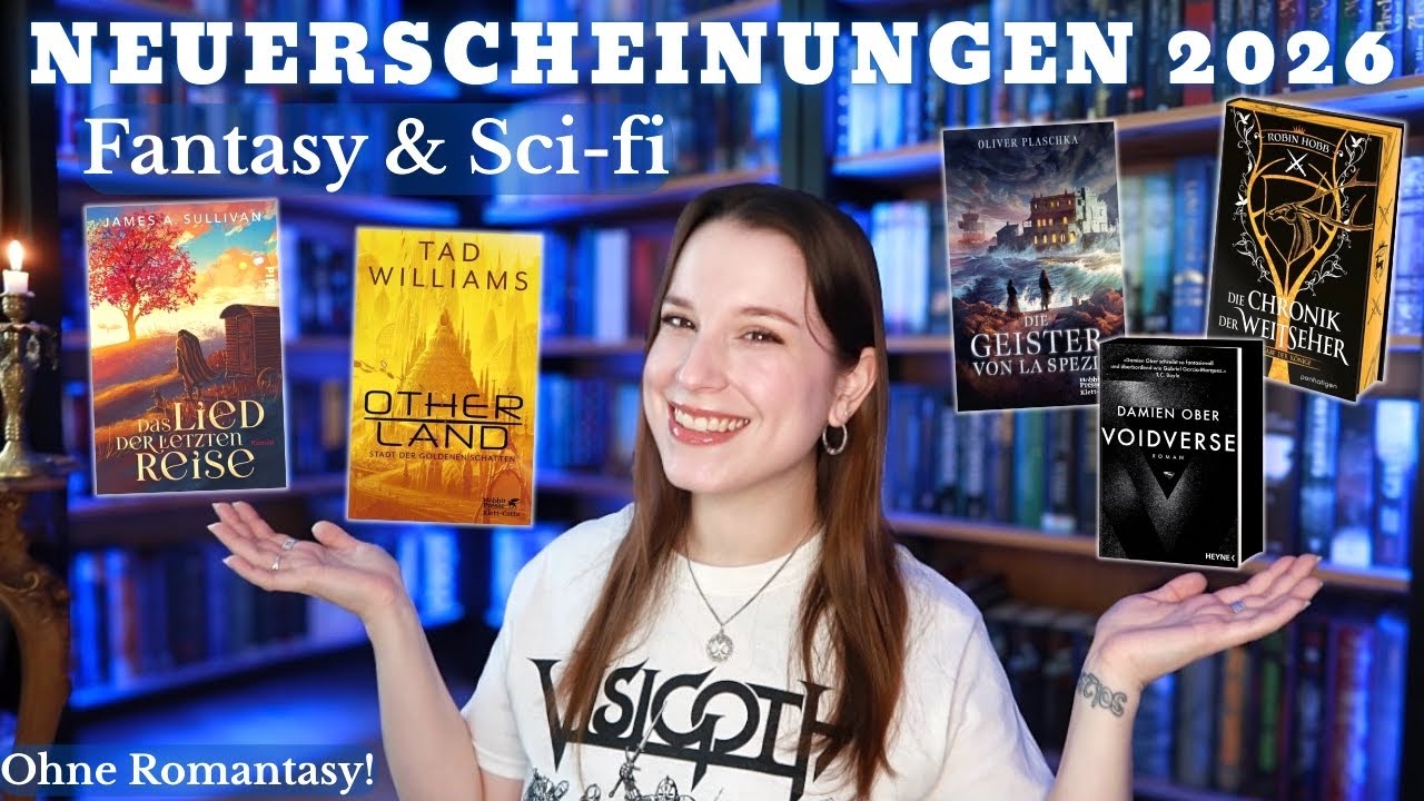 15+ Fantasy & Sci-Fi Bücher, die bald erscheinen🗡️| Endlich wieder gute High Fantasy Neuheiten?😮