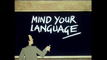 Mind Your Language - (1977-1979) - Opening credits 4K