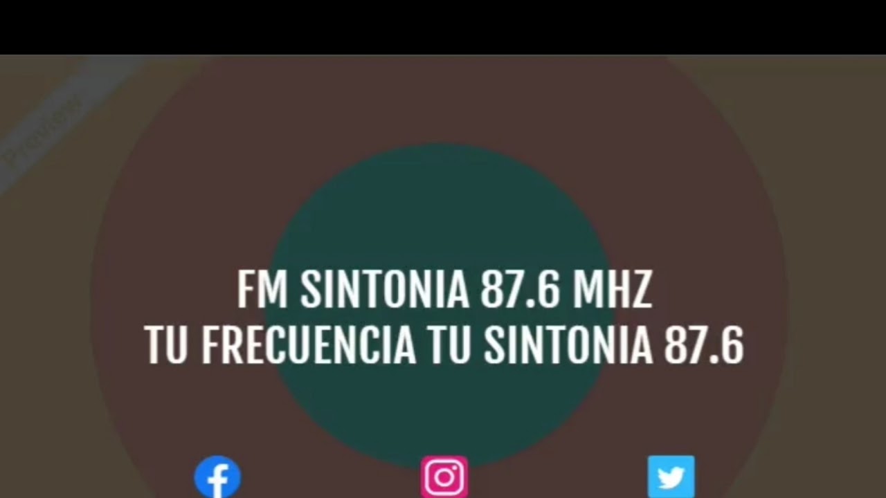 RADIO SINTONIA 87.6 MHZ WEB SINTONIAM.ESENVIVO.COM