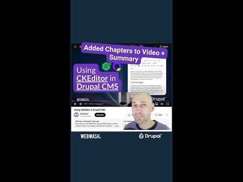 Summary: Using CKEditor in Drupal CMS