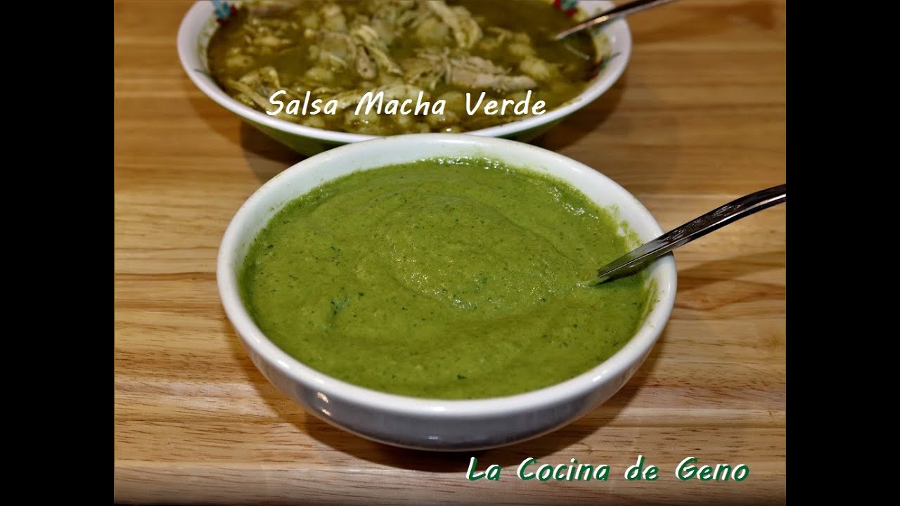 Como Hacer Salsa Verde Macha para Pozole, Tacos o Cualquier  Platillo #salsa #salsamacha #pozole