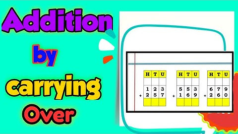 Addition by carrying over |3rd standard | Maths |Maharashtra State Board