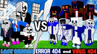 Team Last Breath Sans vs. Error 404 sans and Virus 404 sans(Team Error)!!! #2