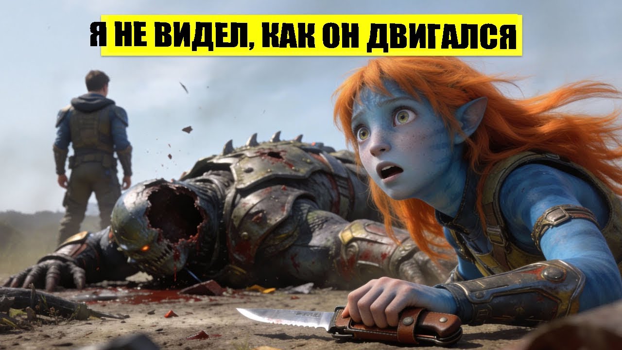 Она потянулась к клинку — но человек уже сразил военачальника