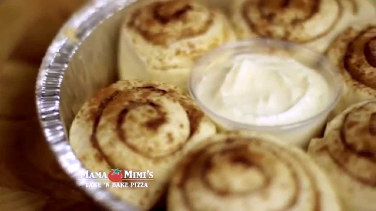 Mama Mimi's Take 'N Bake Pizza Holiday Cinnamon Rolls YouTube