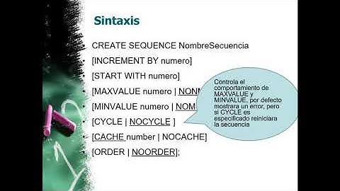 Oracle Database Objetos de esquema