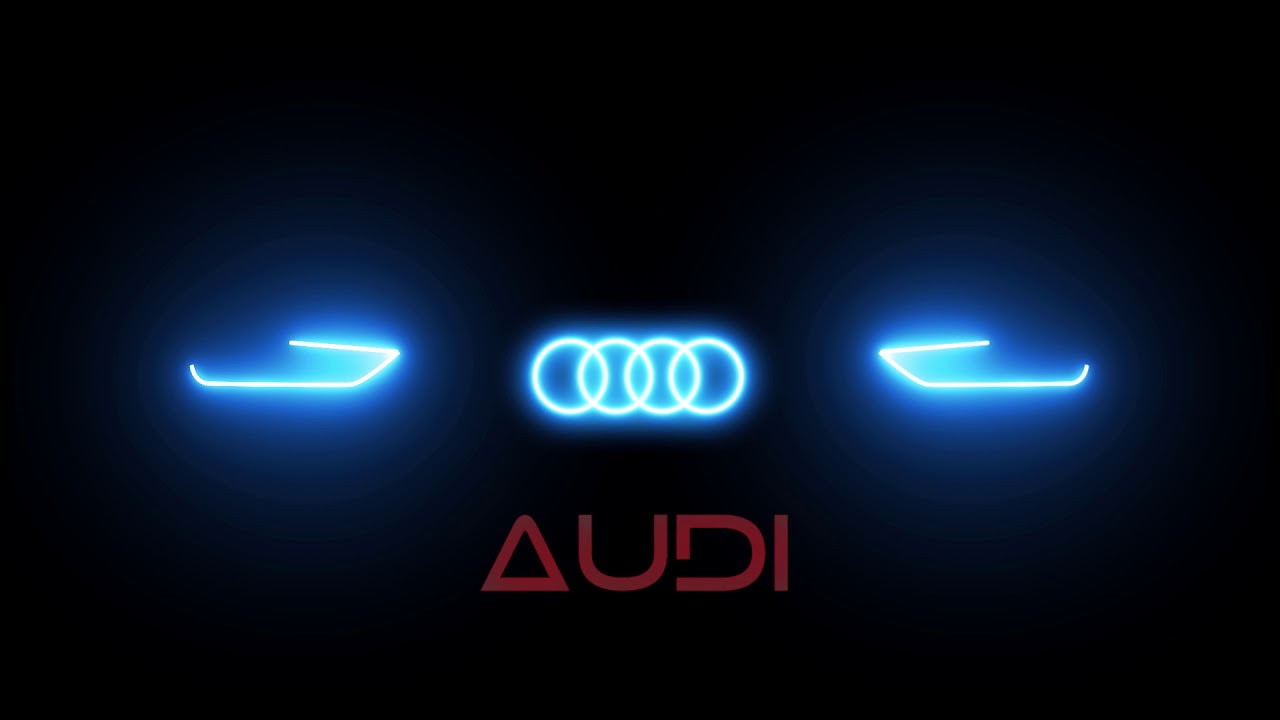 Audi logo animation #Audi - YouTube