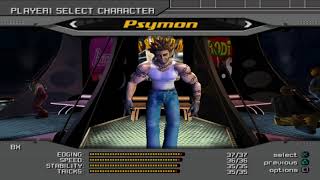 SSX All Character Select Screens