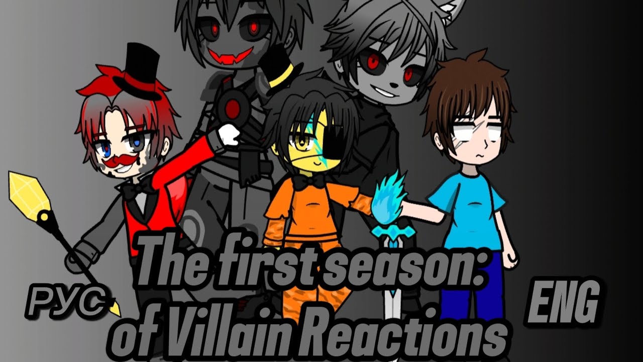 VILLAINS REACT | Реакция злодеев РУС/ENG - YouTube