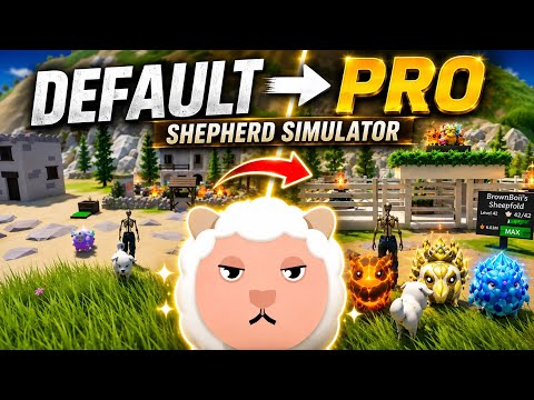 Best Beginner Base in Shepherd Simulator! (Easy Stack Build)