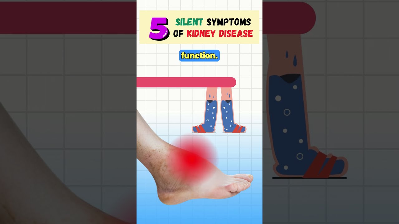 5 Silent Symptoms Of Kidney Disease Chronic CKD Shortsfeed Health