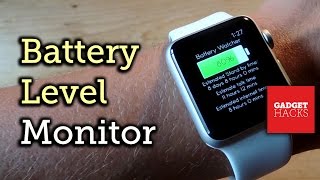 View Your iPhone's Battery Percentage from the Apple Watch [How-To] screenshot 4