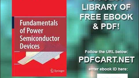 Fundamentals of Power Semiconductor Devices