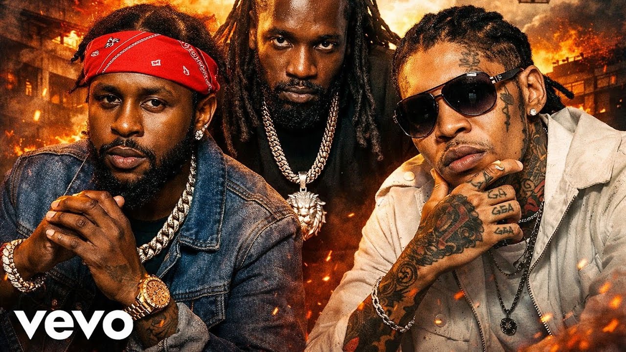 Popcaan, Mavado and Vybz Kartel - Soft Like Sunday (Official Music video) 2026