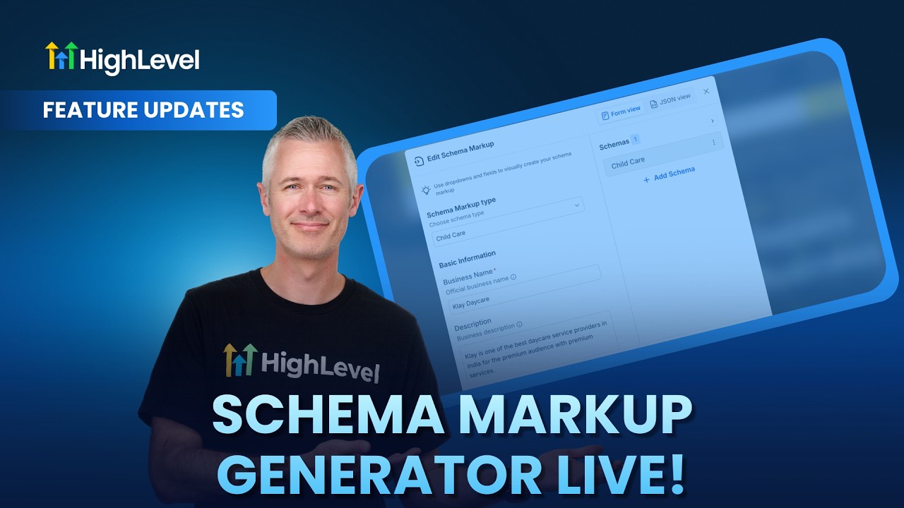 Add Schema Markup Inside HighLevel Funnels and Websites Now Available