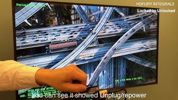 HDFury integral2 lock state to unlock state operate