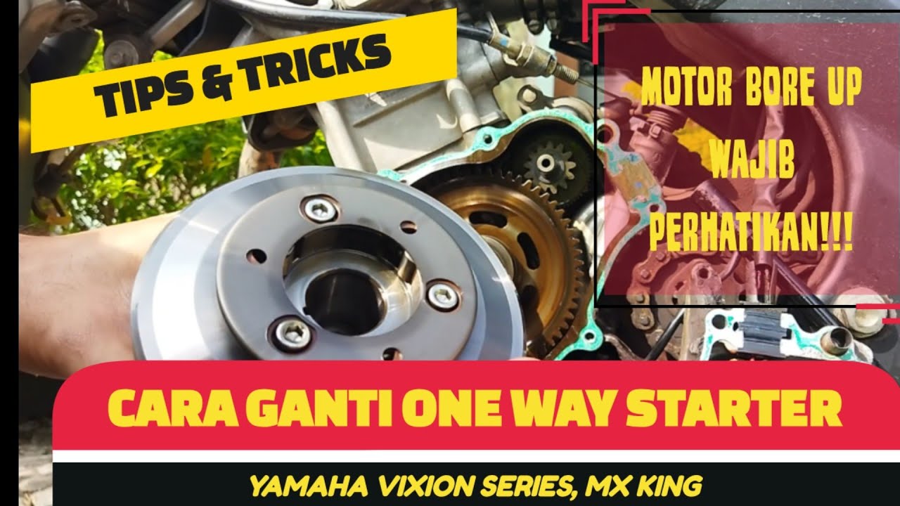 ONE WAY STARTER MOTOR BORE UP | VIXION SERIES