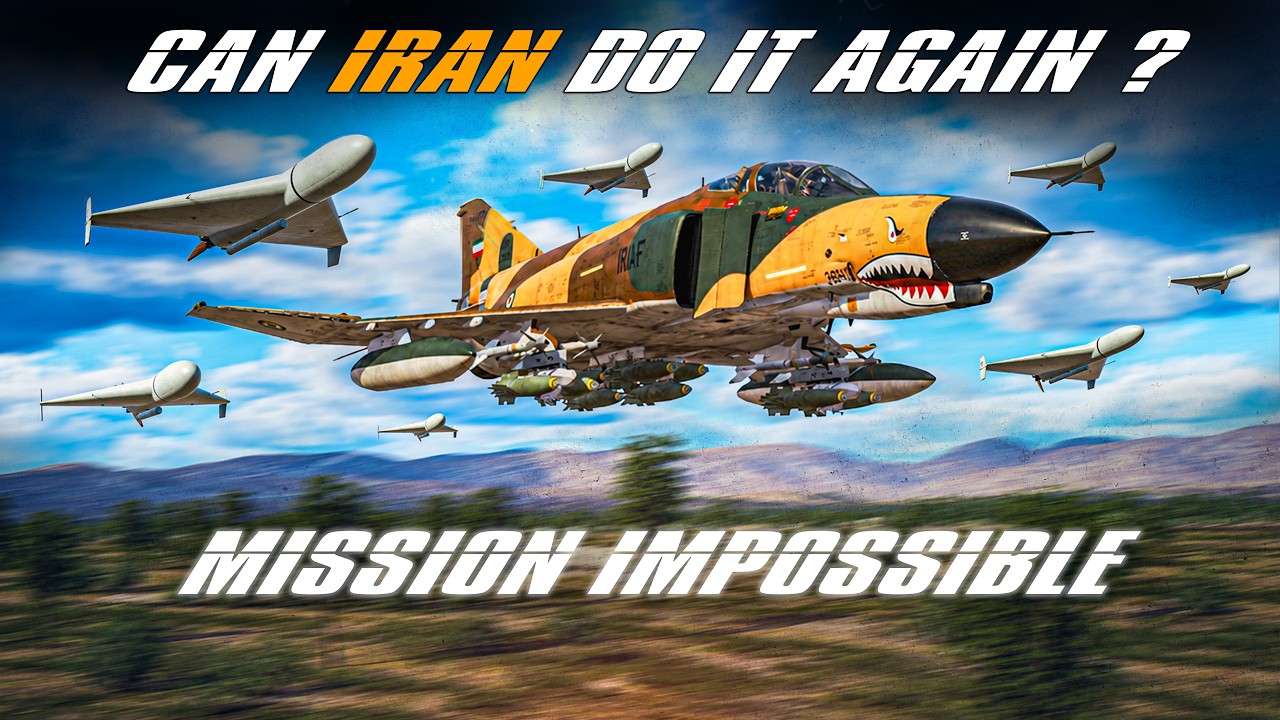 The GRAND FINAL of F-4 IRAN ワッペン Iranian F-4E Phantom Attack On Camp Buehring | Real Life Mission