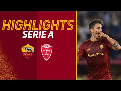 LA PRIMA DYBALA MASK! | Roma 3-0 Monza | Serie A Highlights 2022-23