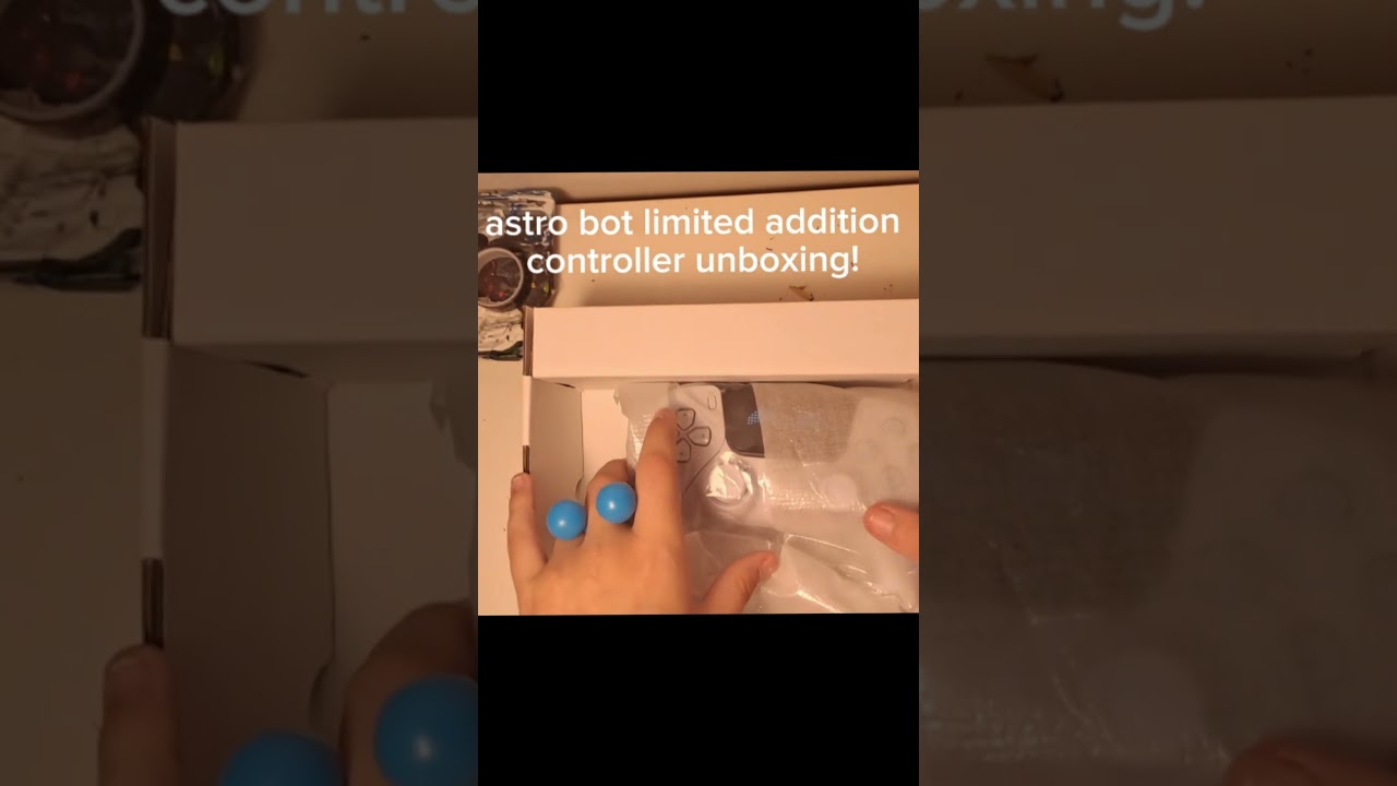 limited edition astro bot controller unboxing!