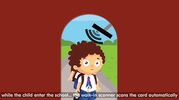 Long range rifd attendance system for school