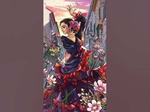 Испанская танцовщица - YouTube