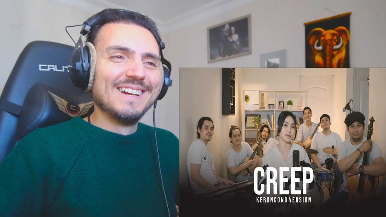 Creep - Keroncong Cover Reaction