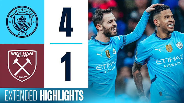EXTENDED HIGHLIGHTS | Man City 4-1 West Ham | Haaland & Foden goals start 2025 with a win!