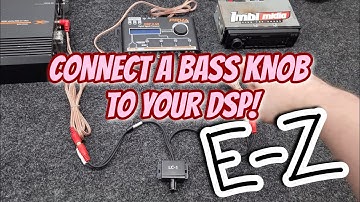 How to connect a bass knob to a DSP using PRV Audio DSP 2.4x 2.8x RCA cable amplifier and car radio