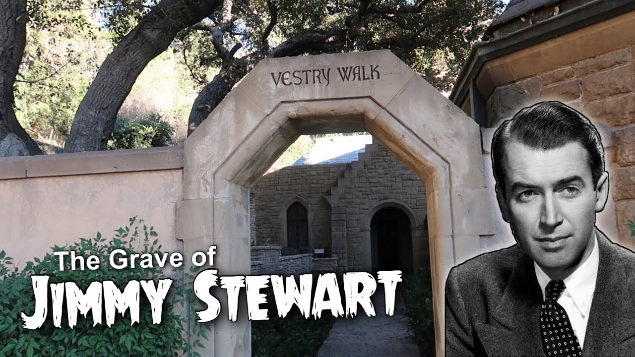 The Grave of Jimmy Stewart - YouTube