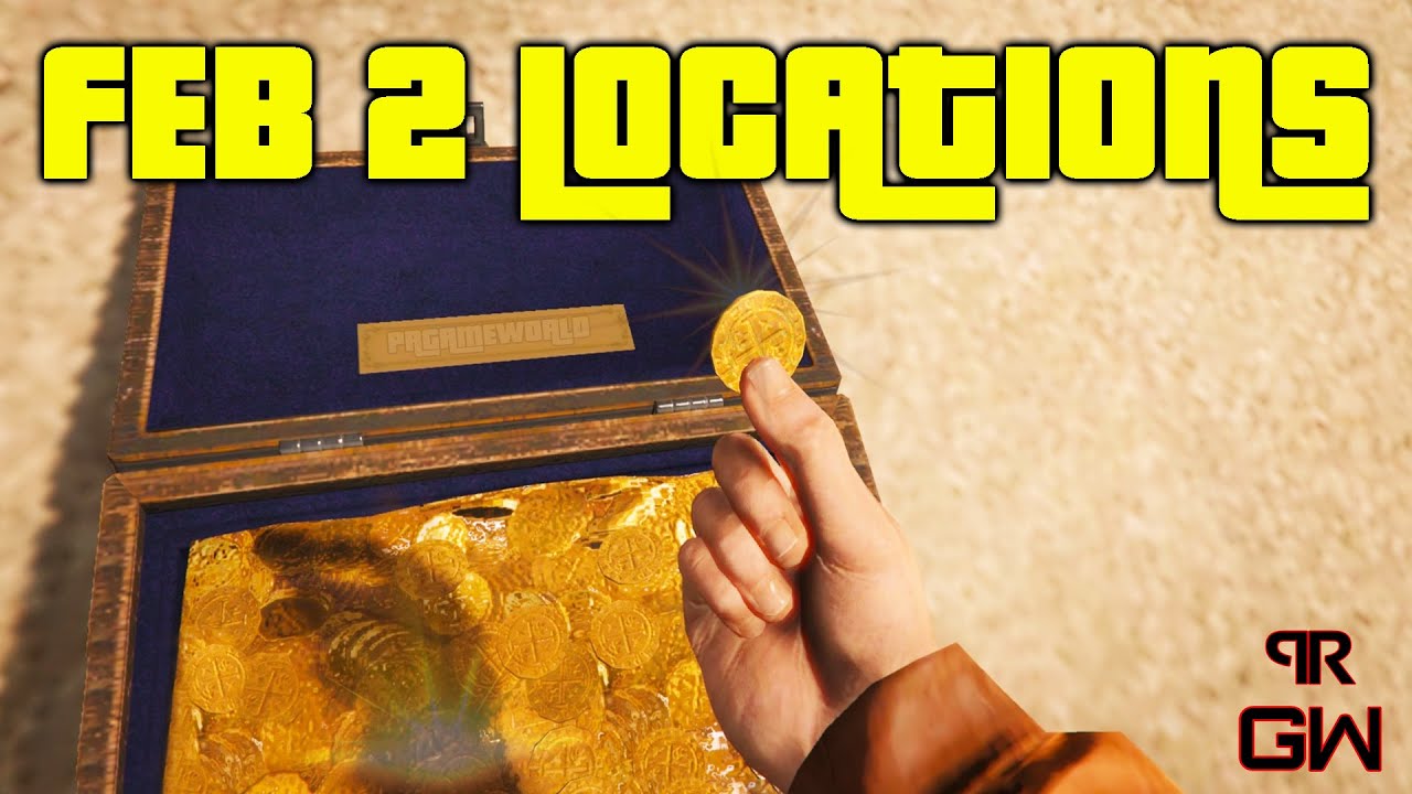 Feb 2 Today's Treasure Chests locations Cayo perico Island GTA 5