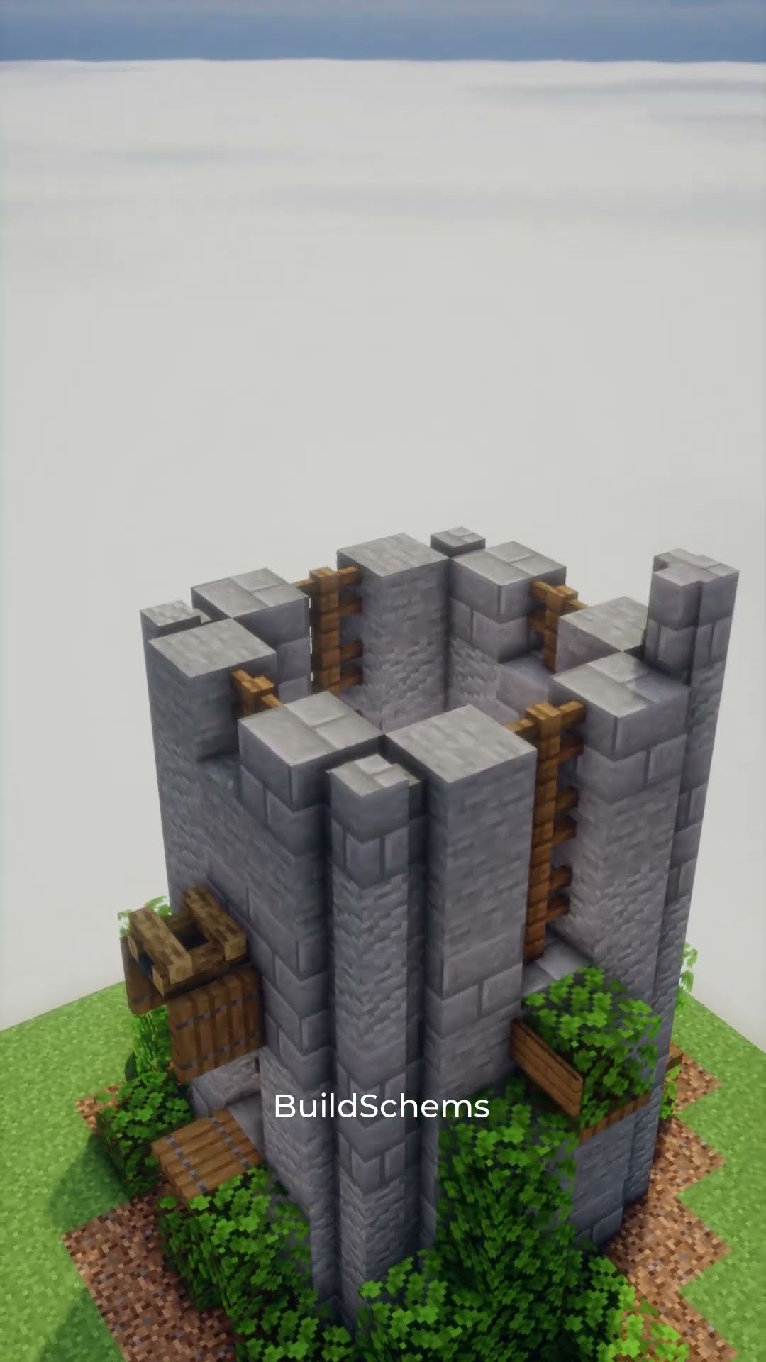 Medieval Tower Design — watch the build in Minecraft